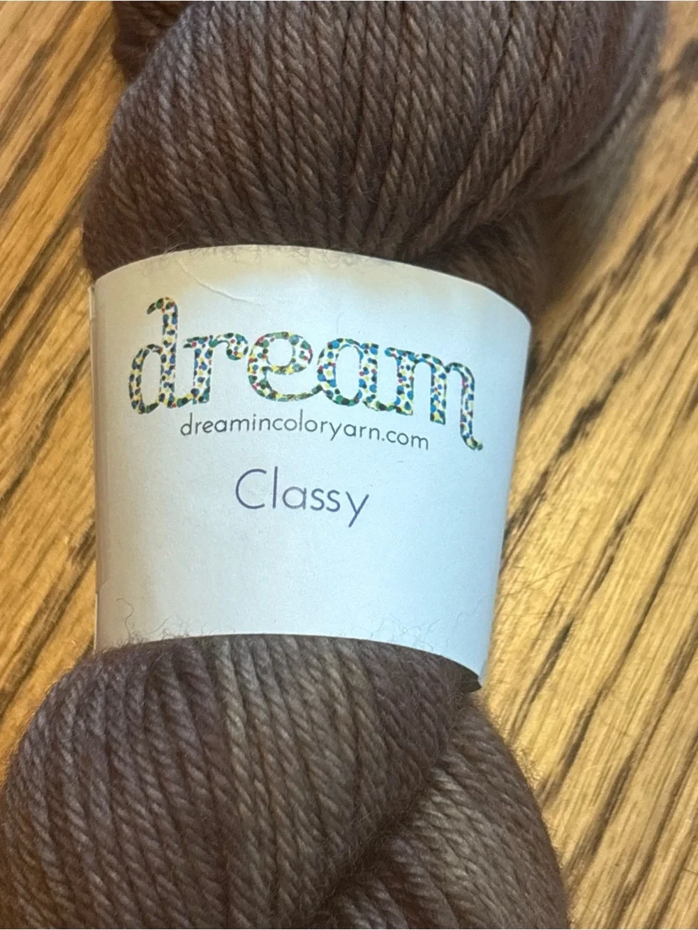 Dream in Color Yarn Classy Hand-Dyed Tonal Brown Superwash Merino Wool Worsted